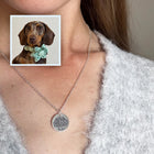 Collar con la cara de tu mascota grabado a medida