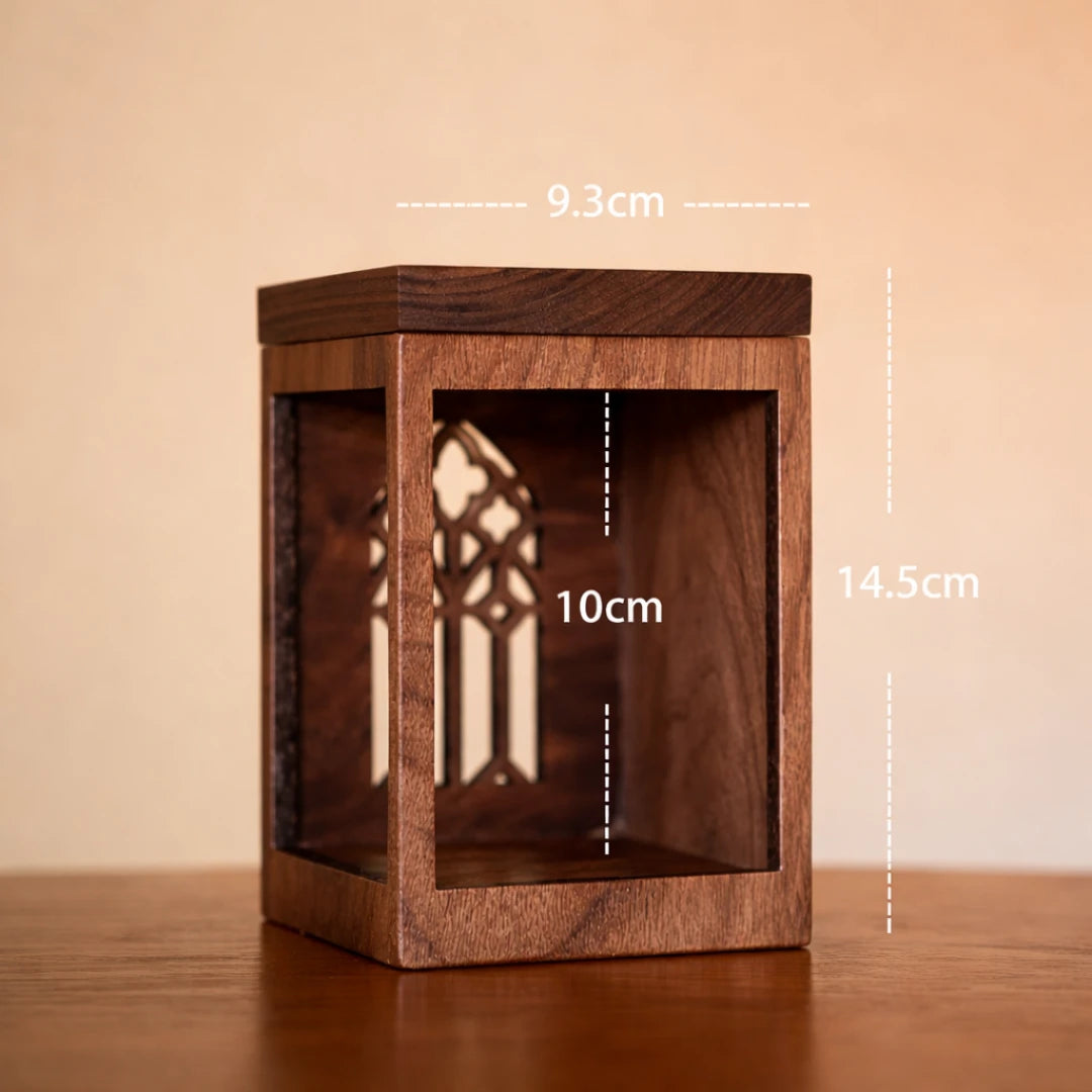 Pawever™ Everwood Box — Pet Hologram Memorial Box
