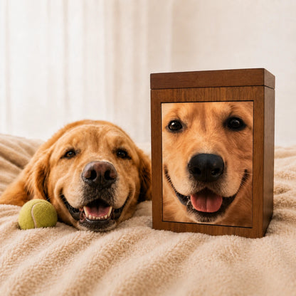 Pawever™ Everwood Box — Pet Hologram Keepsake Box