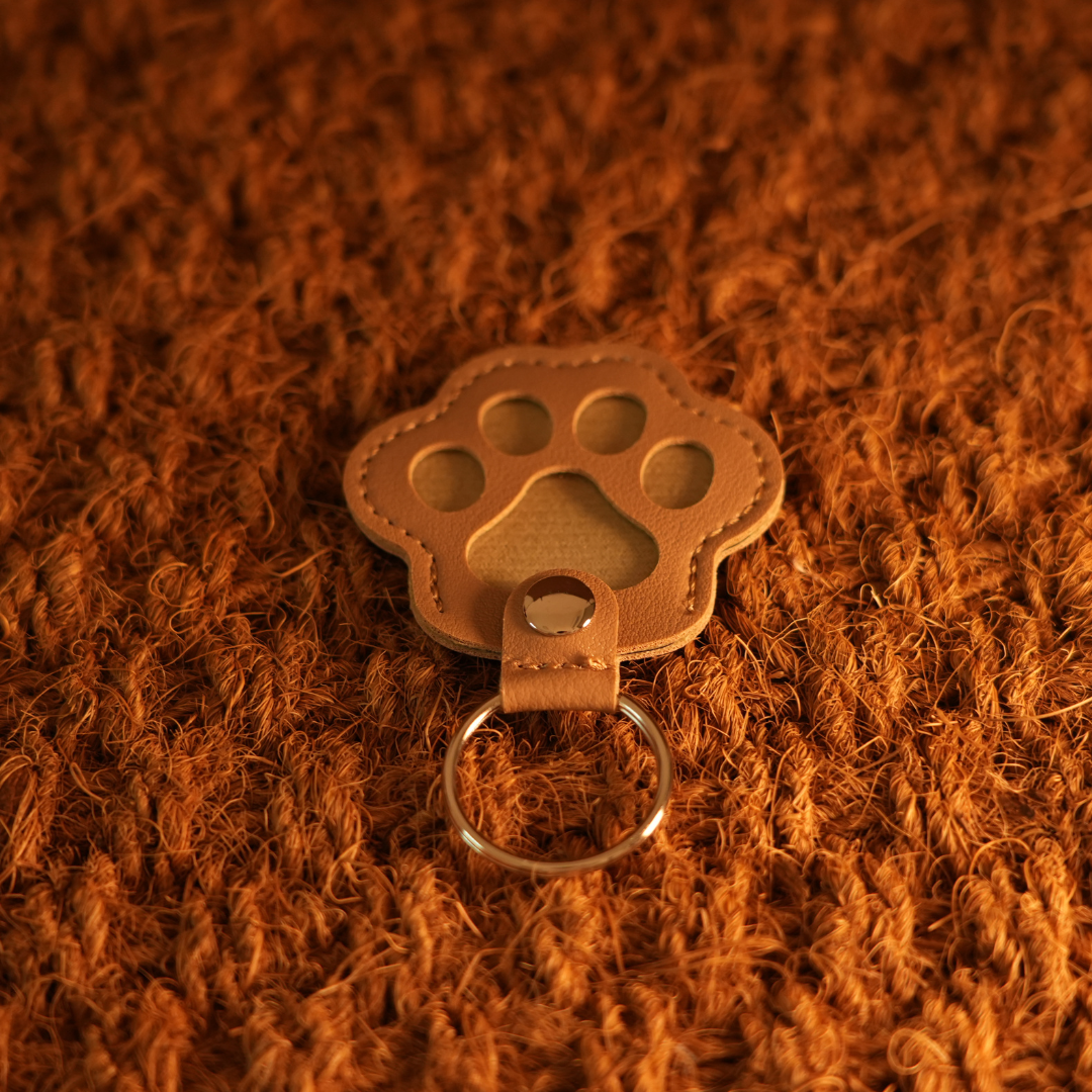 Pet Fur Memorial Keychain