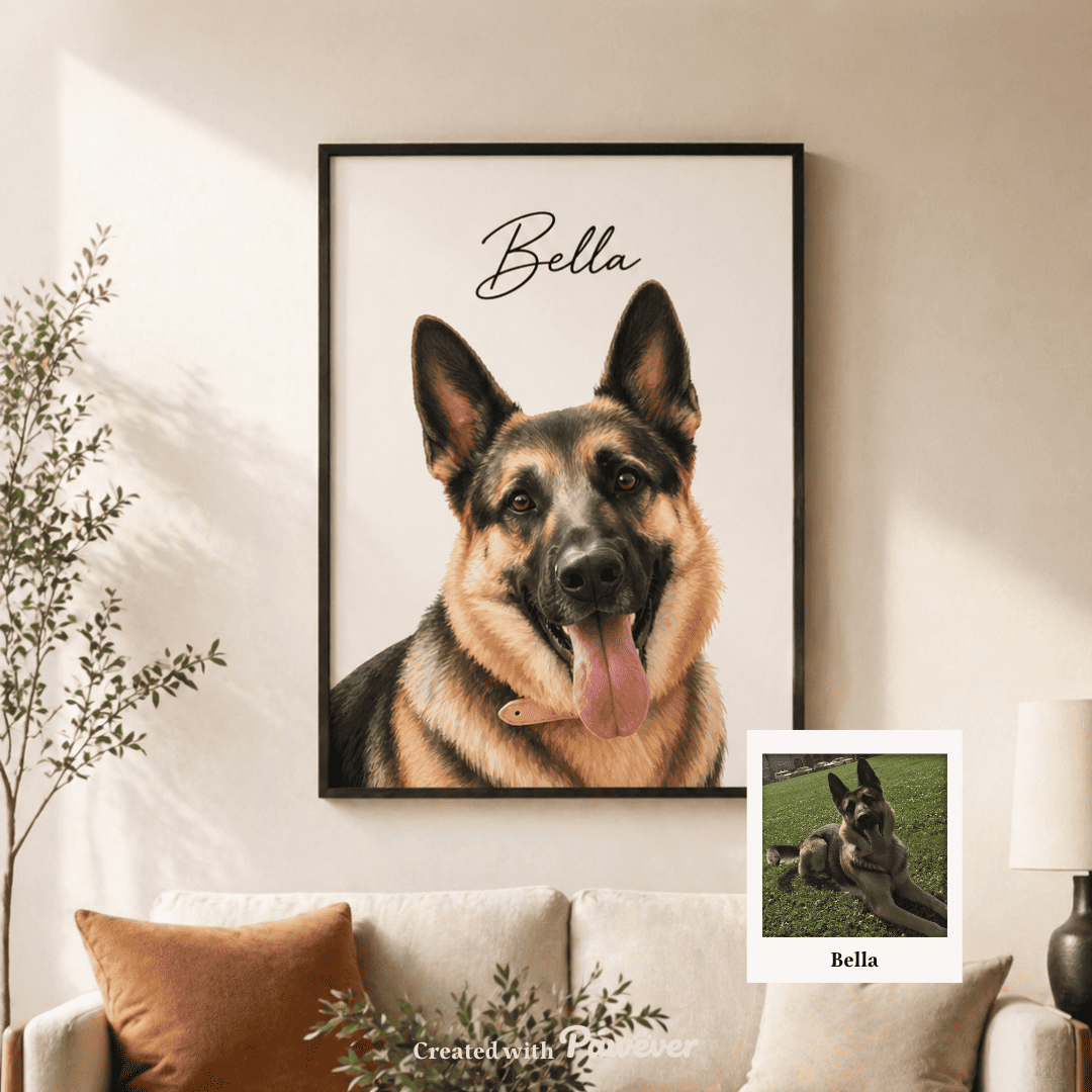 Pawever™ Pet Art Portrait