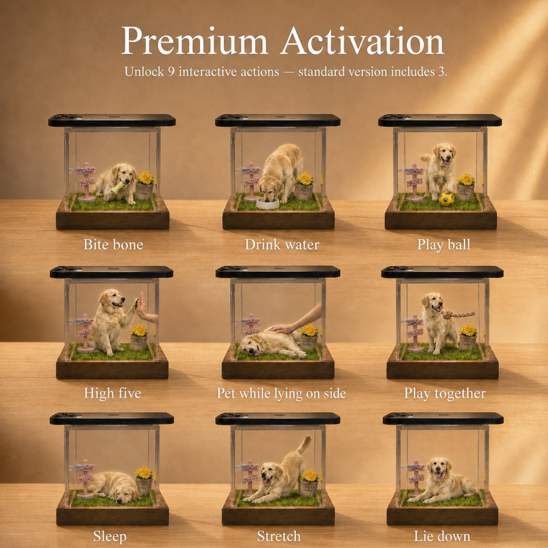 Premium Activation Pack – 9 Hologram Pet Interactions