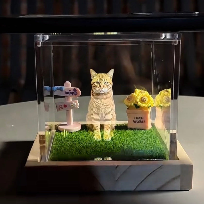 Pet Hologram Projection Box
Pet loss gift
Pet memorial gift
custom dog loss gift 
custom pet gift
Personalised Pet Memorial Gifts 
Gift For pet Lover