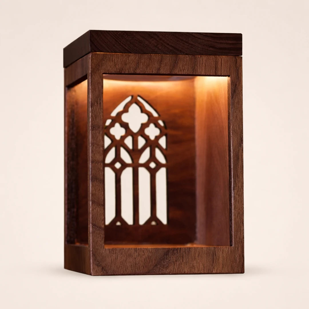 Pawever™ Everwood Box — Pet Hologram Memorial Box